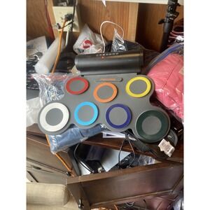 Ingbelle Paxcess Rechargeable Electronic Digital 7 Drum Pad No Speakers Tested